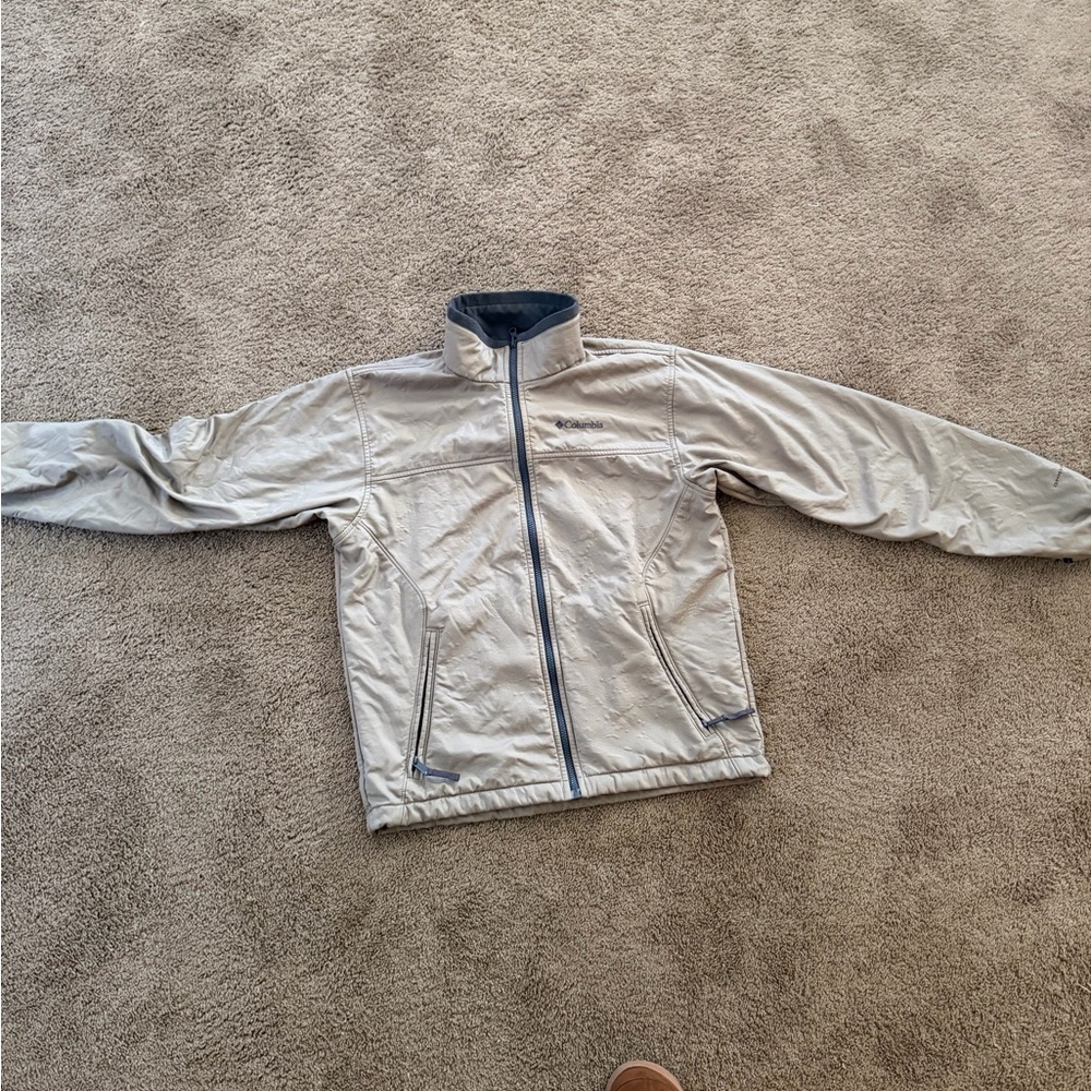Columbia Men's Light Gray Ski Jacket